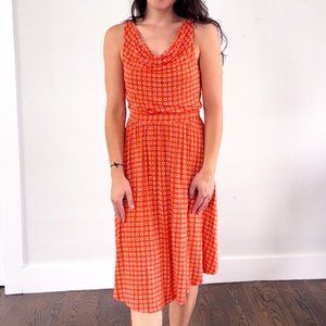 Maeve by Anthropologie Orange Dress Size XS: Comfortable work dress